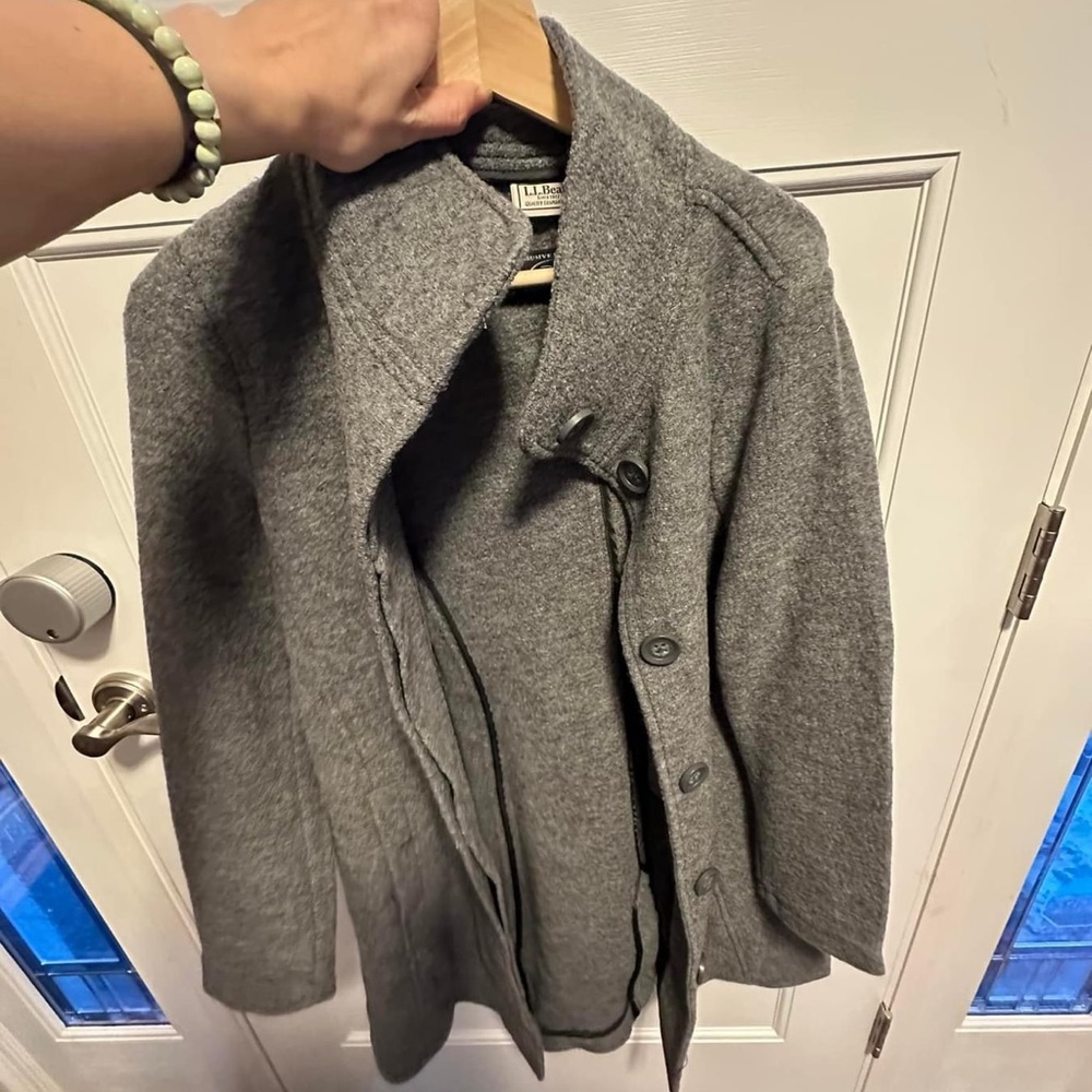 LL Bean 100% wool jacket